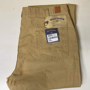Bills khakis pants 5 Pocket Standard Fit 40/32 weathered canvas British Khaki